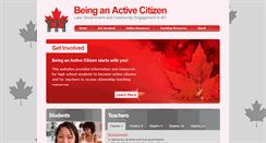 Desktop Screenshot of bccitizenship.ca